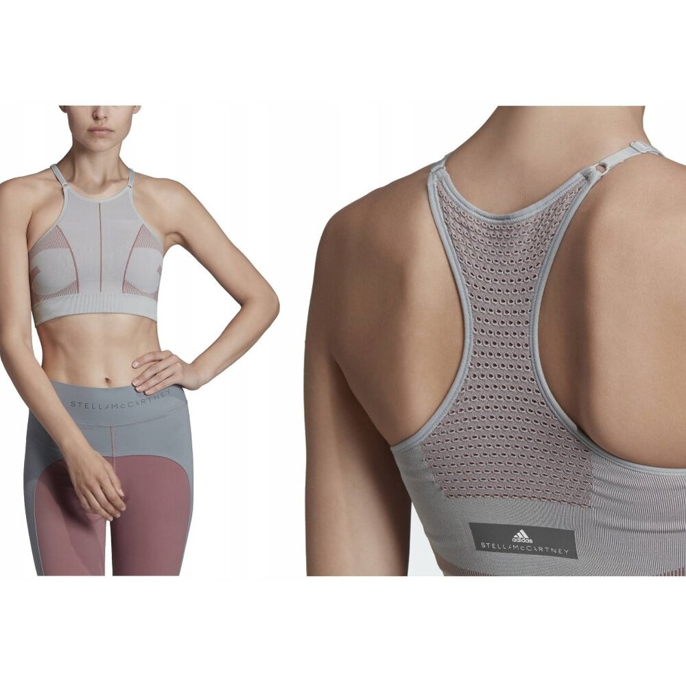 Women's 2-Piece Set! ADIDAS Stella McCartney X PARLEY: PK Bra & Leggings, S